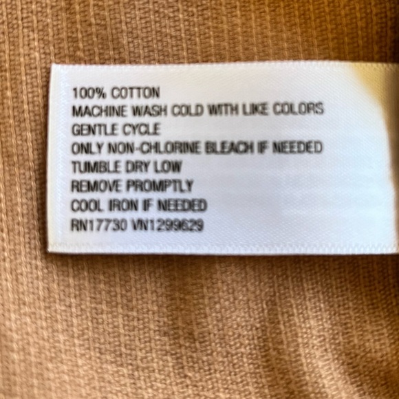 Cordoury rust jacket by wild fable. - Picture 8 of 9